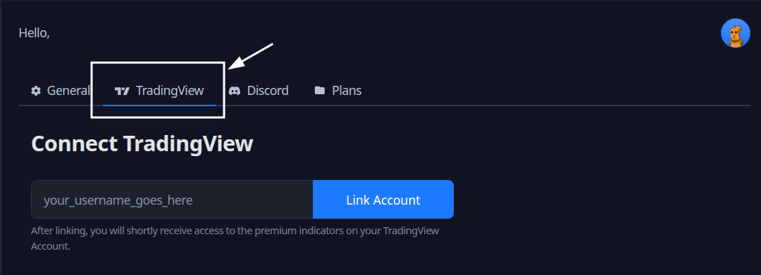 Zeiierman Dashboard TradingView Account Link