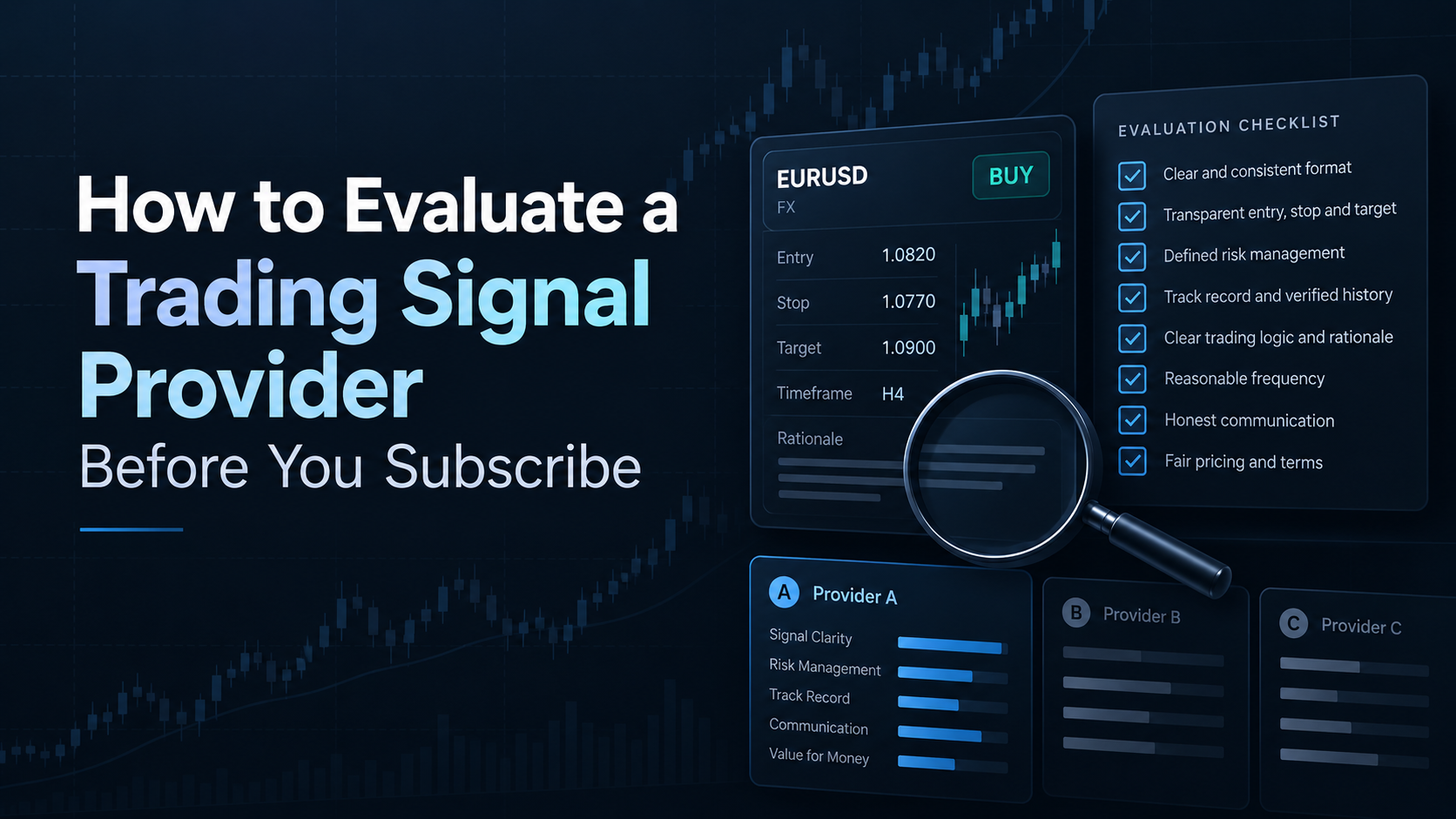 How to Evaluate a Trading Signal Provider Before You Subscribe